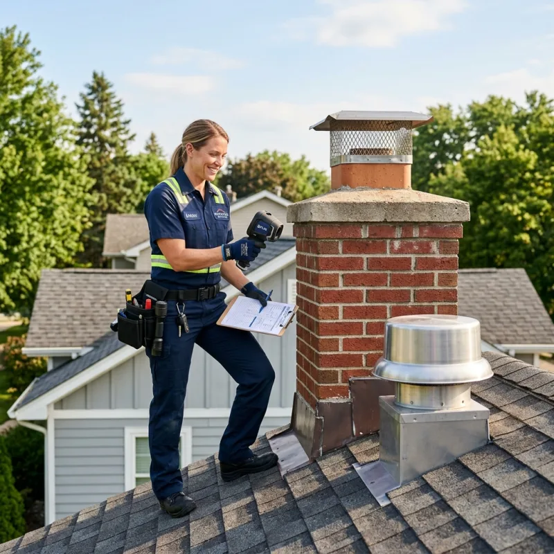 Technician removing a deceased bird from an indoor space in Lysterfield